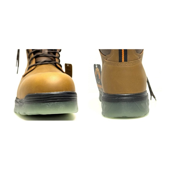 COPY - NEW / BRAHMA Men's Combustion Steel Toe Work Boots Sz 11 - Picture 4 of 9